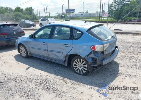 2011 Subaru Impreza 2.5I from USA, damaged, VIN JF1GH6A65BH805225